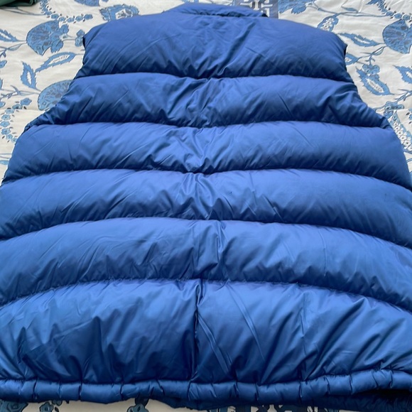 Men's Blue Puffer Vest - Picture 6 of 11
